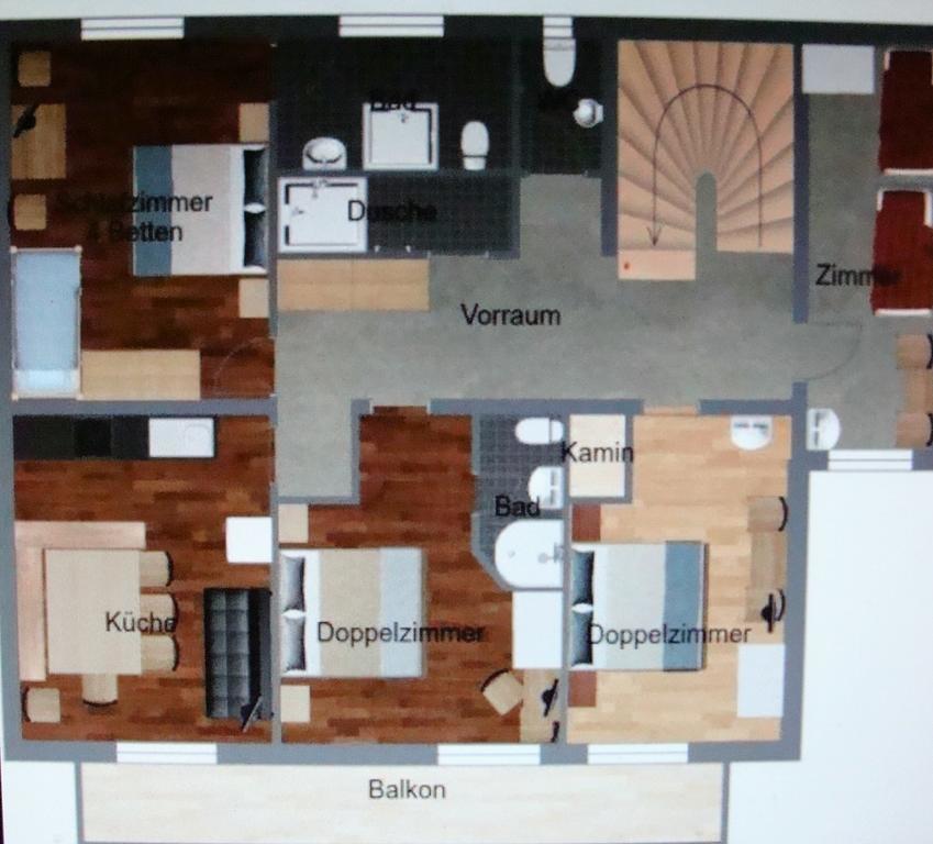 Appartement-Reiteralm シュラートミンク 部屋 写真